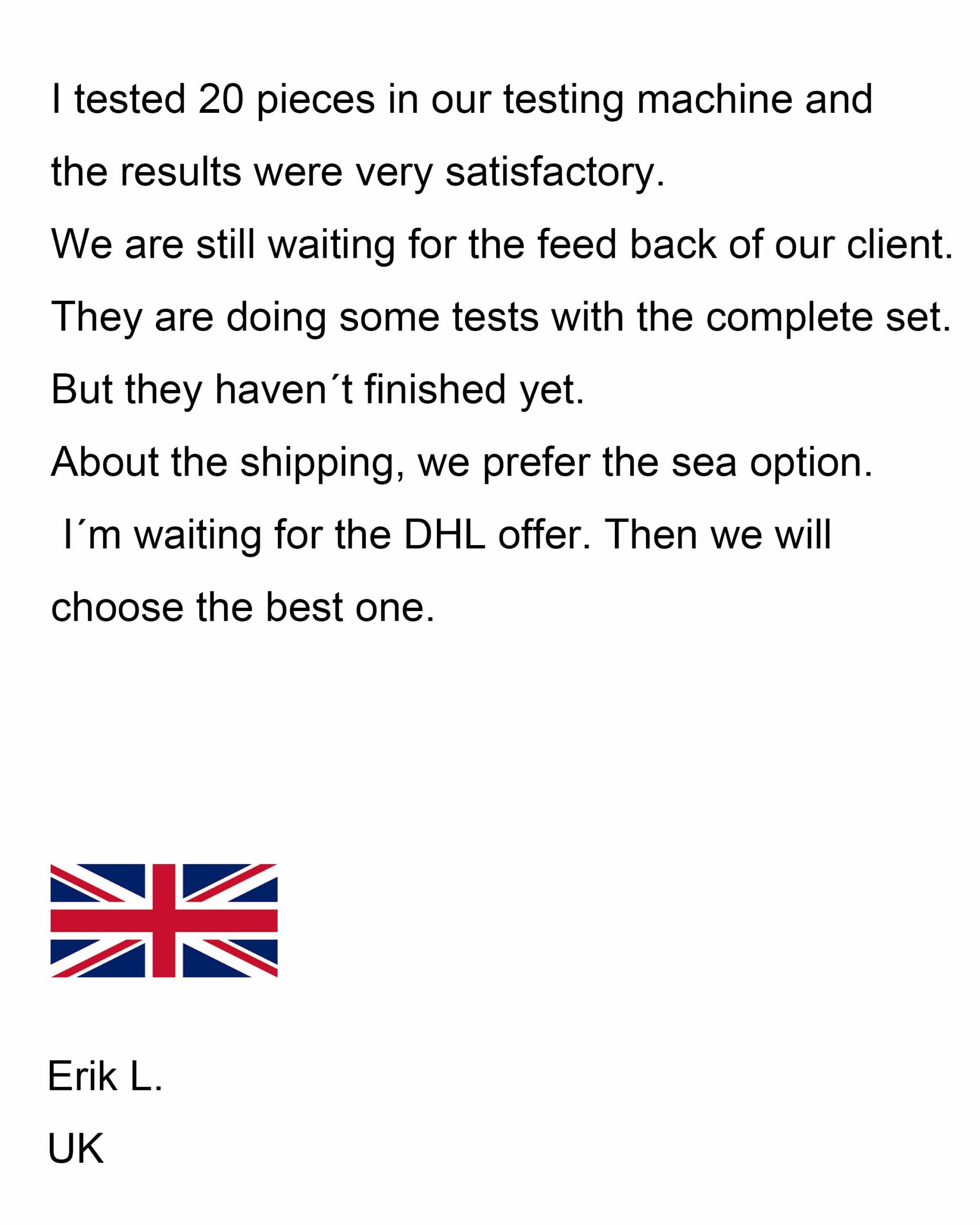 AkrtechGood Testimonials from Customer6